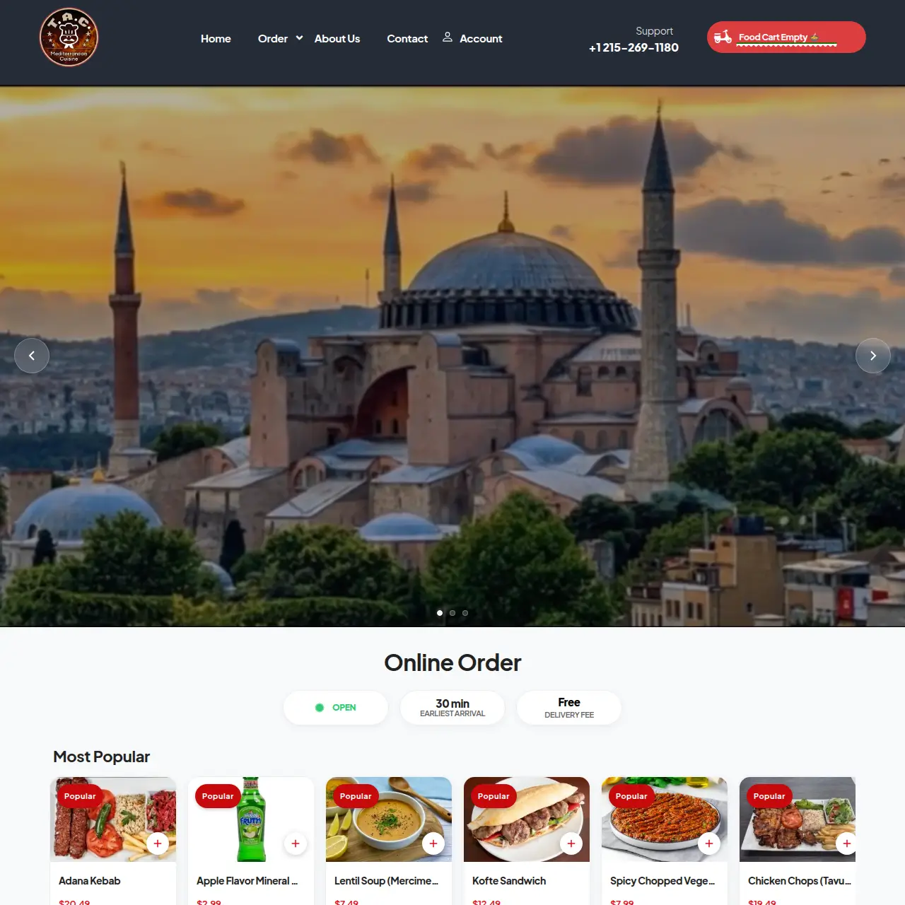 TacMedi Medical Supplies Website Preview